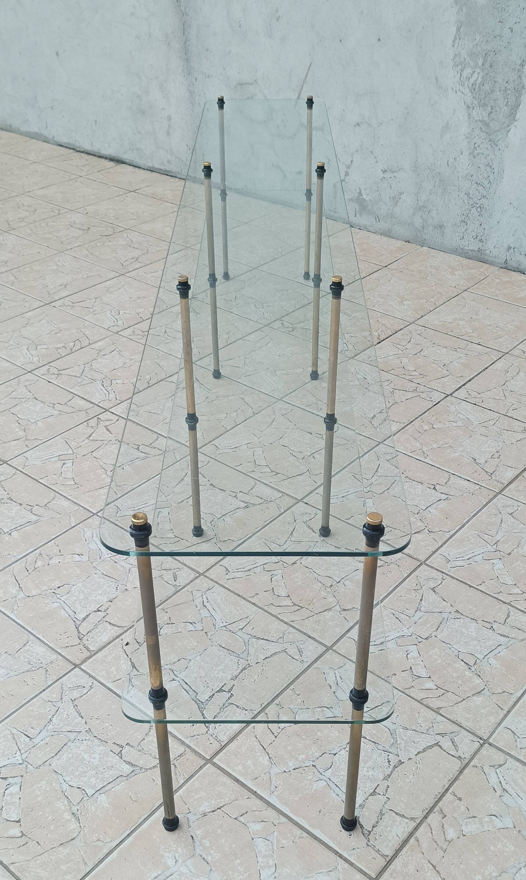 Large vintage 1960s shop display shelf/sideboard