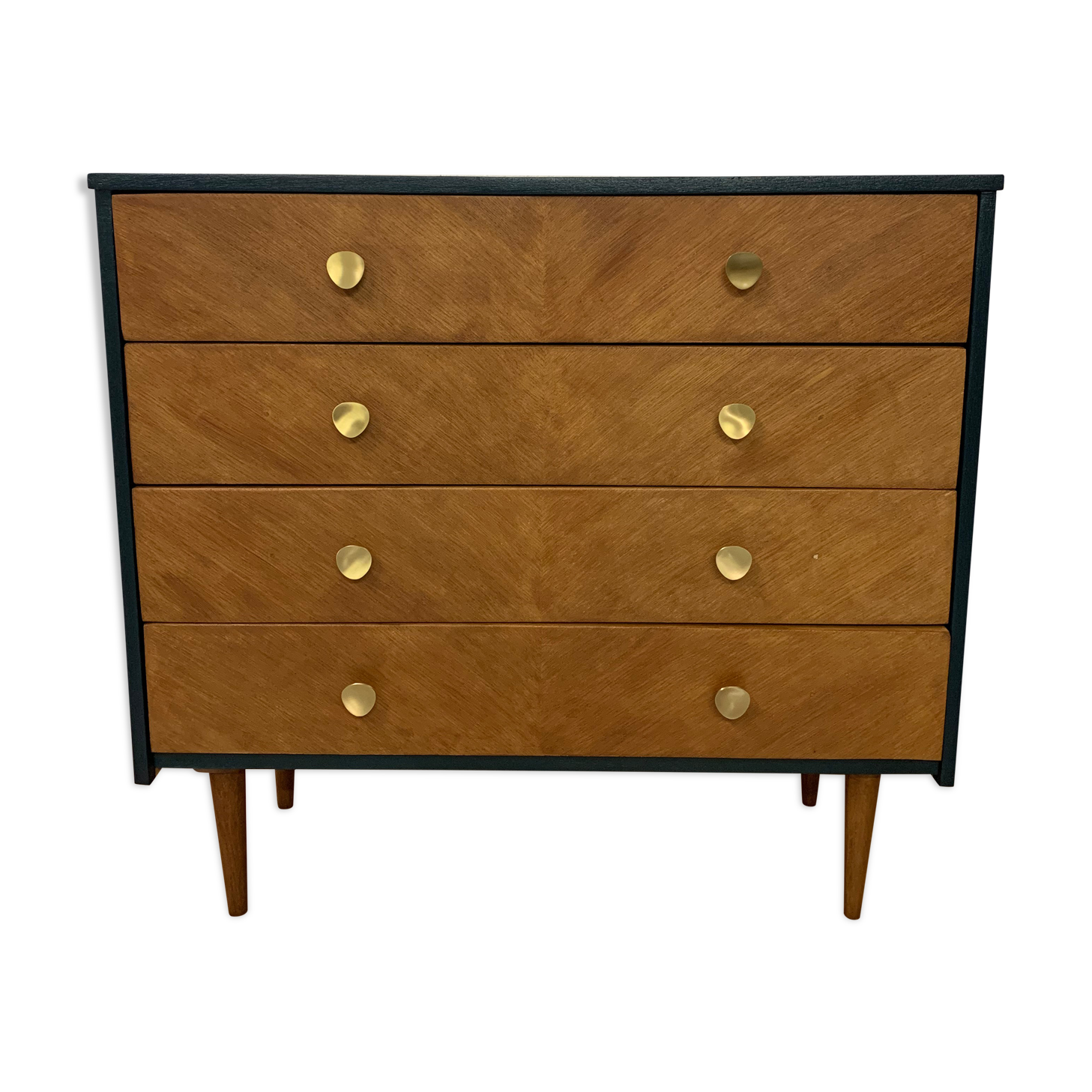 Dresser vintage duo wood / dark green