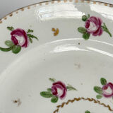 Niderviller porcelain plate | decorated with small roses in the