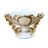 Vase de marié porcelaine blanche avec dorures vintage
