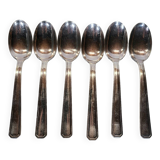 6 Silver Plated Table Spoons 20.5 cm