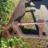 Pair of antique church pews