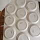 Set of 10 Flat Plates Sarreguemines Model Roseline