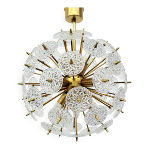 Lustre Sputnik en cristal - val saint