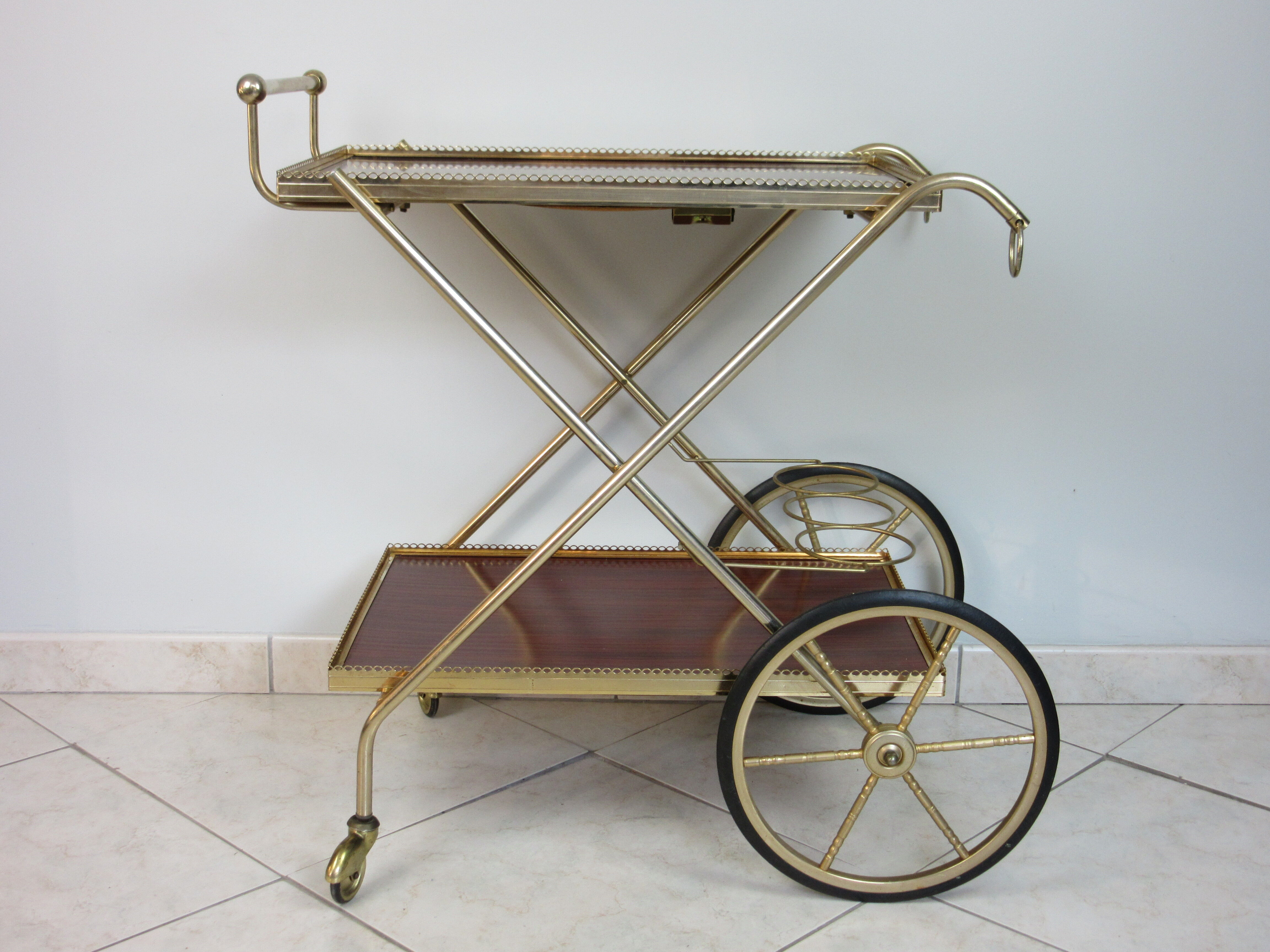 Desserte roulante années 70