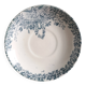 Saint Amand plate by Lebacqz & Bouchart, Colombier decoration, early 20th century