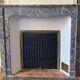 Pompadour marble fireplace 1860