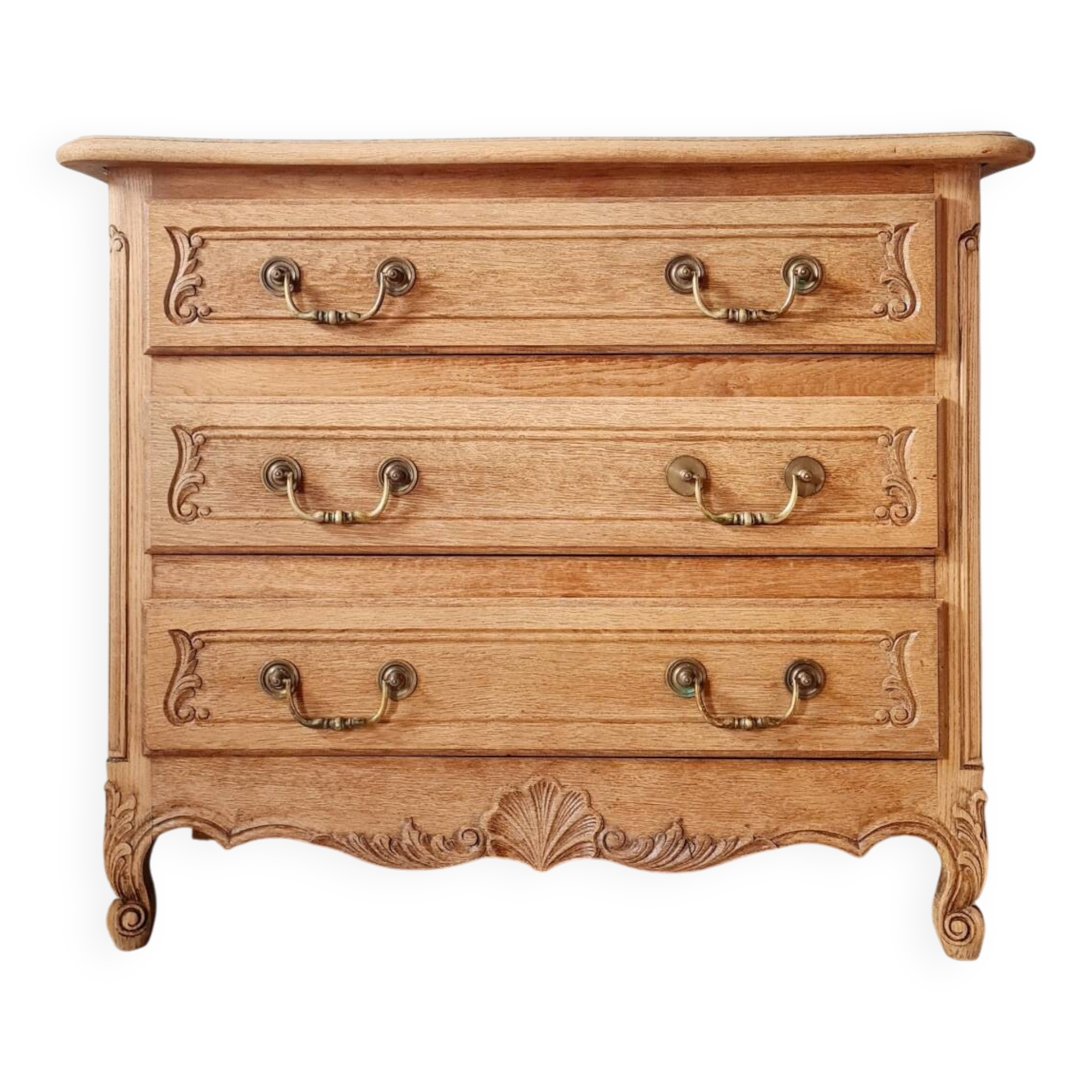 Antique solid wood commode