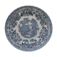 Assiette bleue Churchill