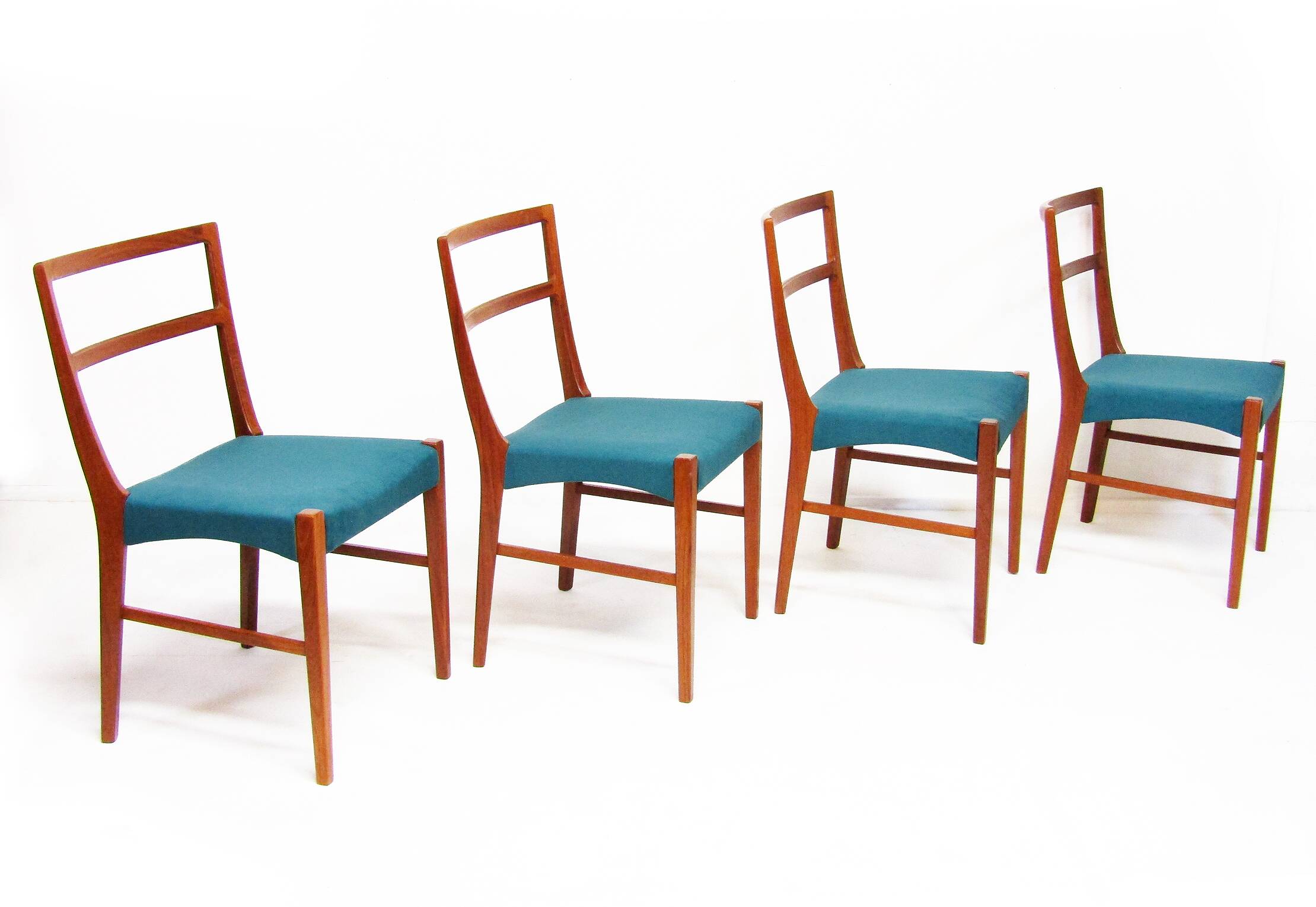 Four 1960s Danish Dining Chairs by Johannes Andersen for Bernhard Pedersen