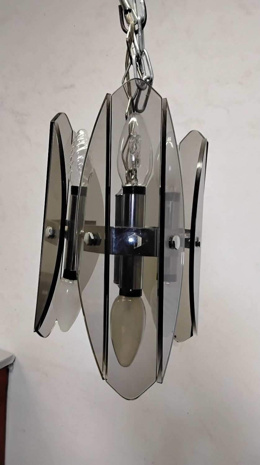 Vintage 70s Chandelier / Pendant Light