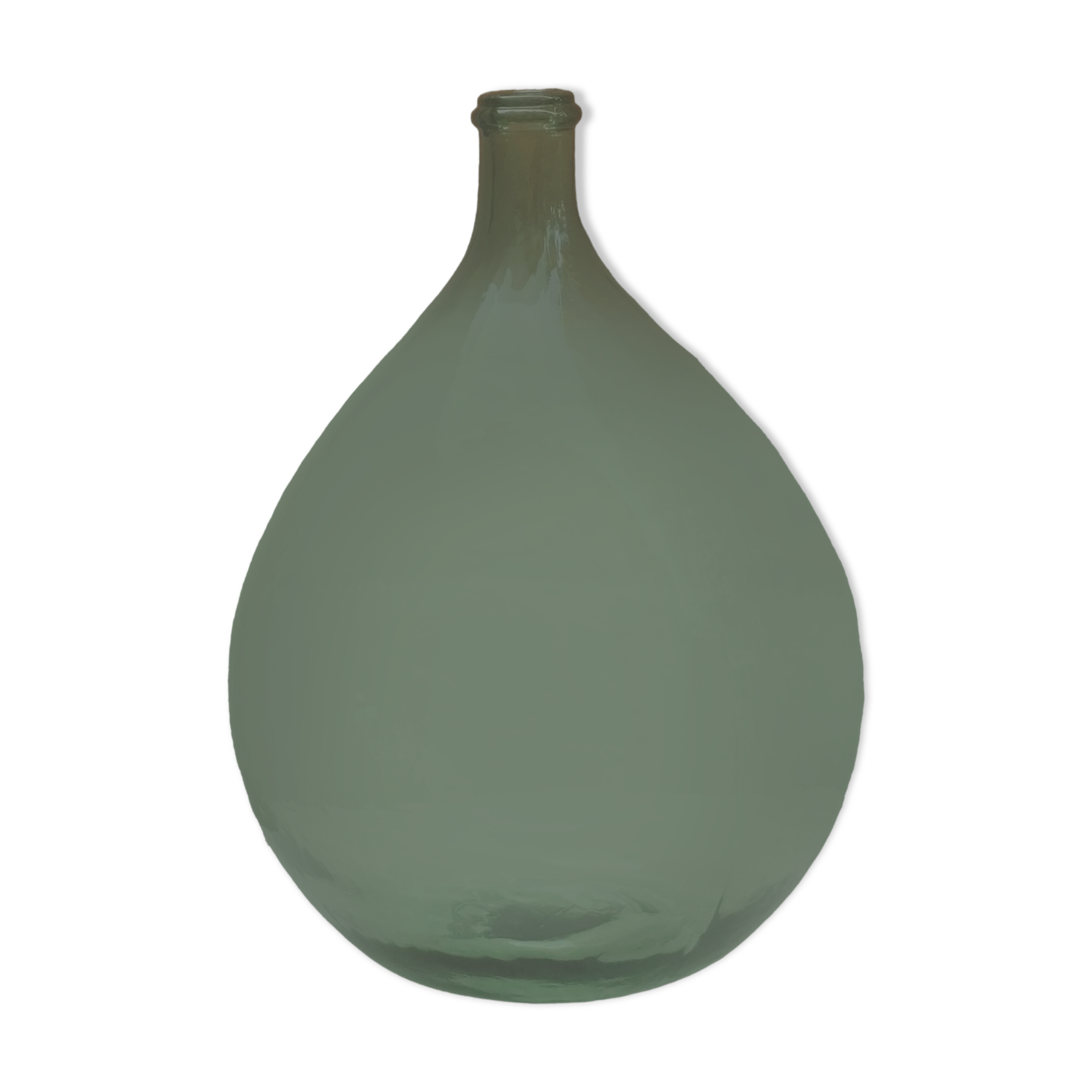 Dame Jeanne old bubbled glass - 15 liters - height 42 cm (BB)