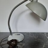Manufrance grey desk lamp, 1950s
