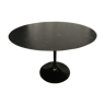 Table Knoll Marbre noir Eero Saarinen Tulipe signée 107cm