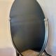 Oval beveled mirror