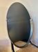 Miroir oval biseauté