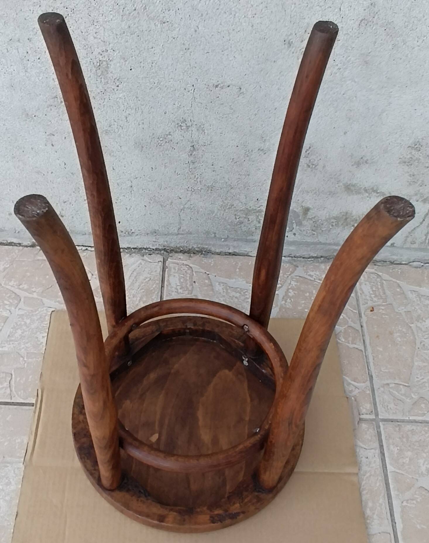 Thonet bistro stool 1920s
