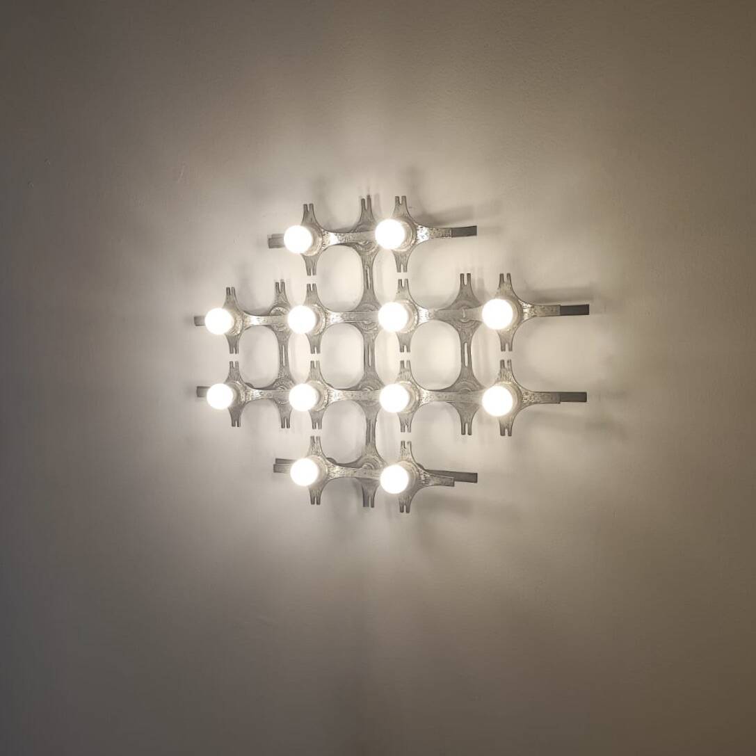 Fantoni wall light, 1960s