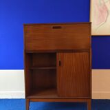 Bar furniture from the 60s Scandinavian in exotic teak vintage design