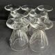 7 port glasses cut crystal