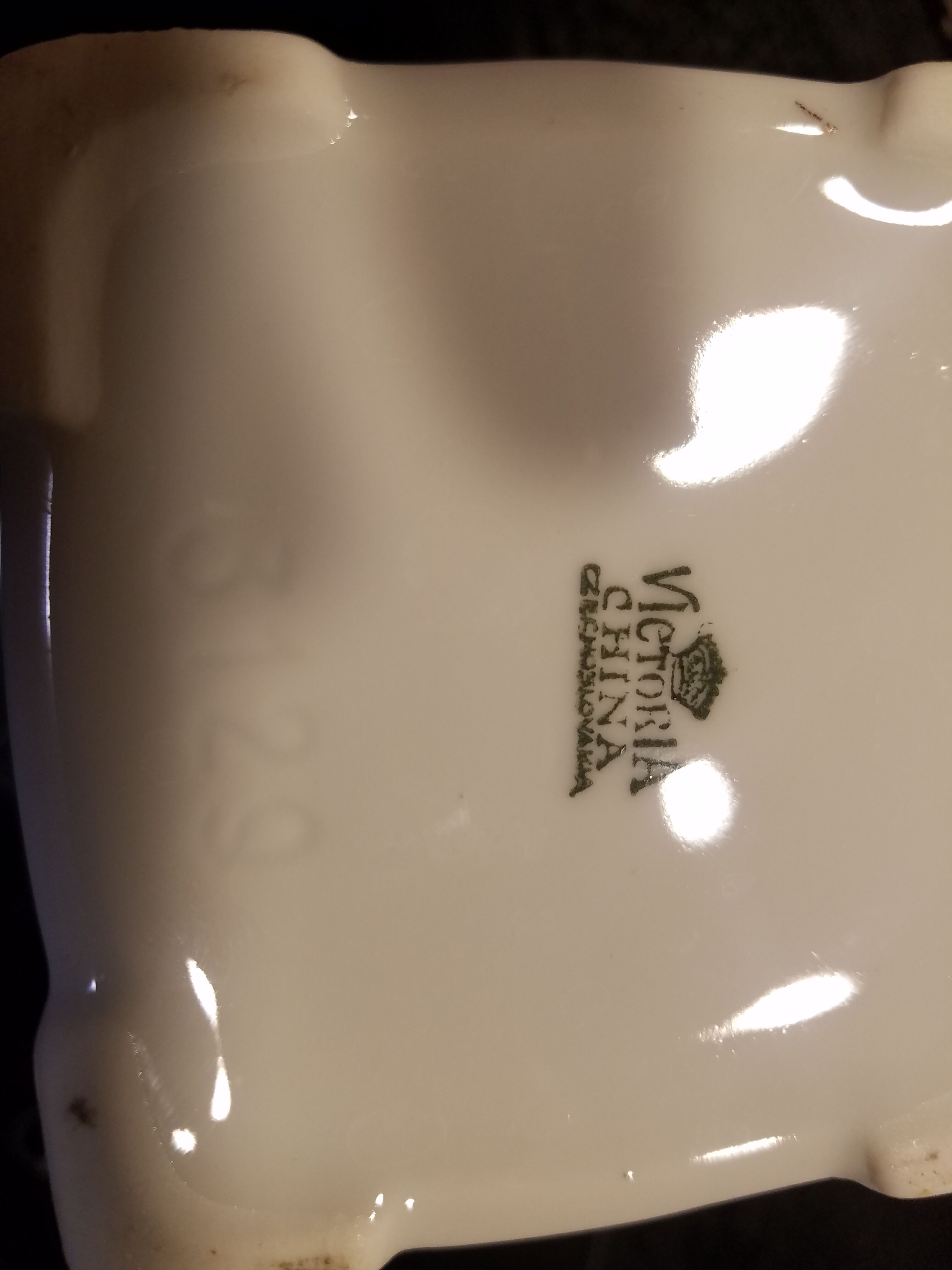 Art deco spice pots in fine porcelain numbered