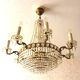 Hot air balloon chandelier 8 stamp fires
