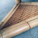 Handcrafted Bamboo Corner Table Set, 1970s, Set of 2