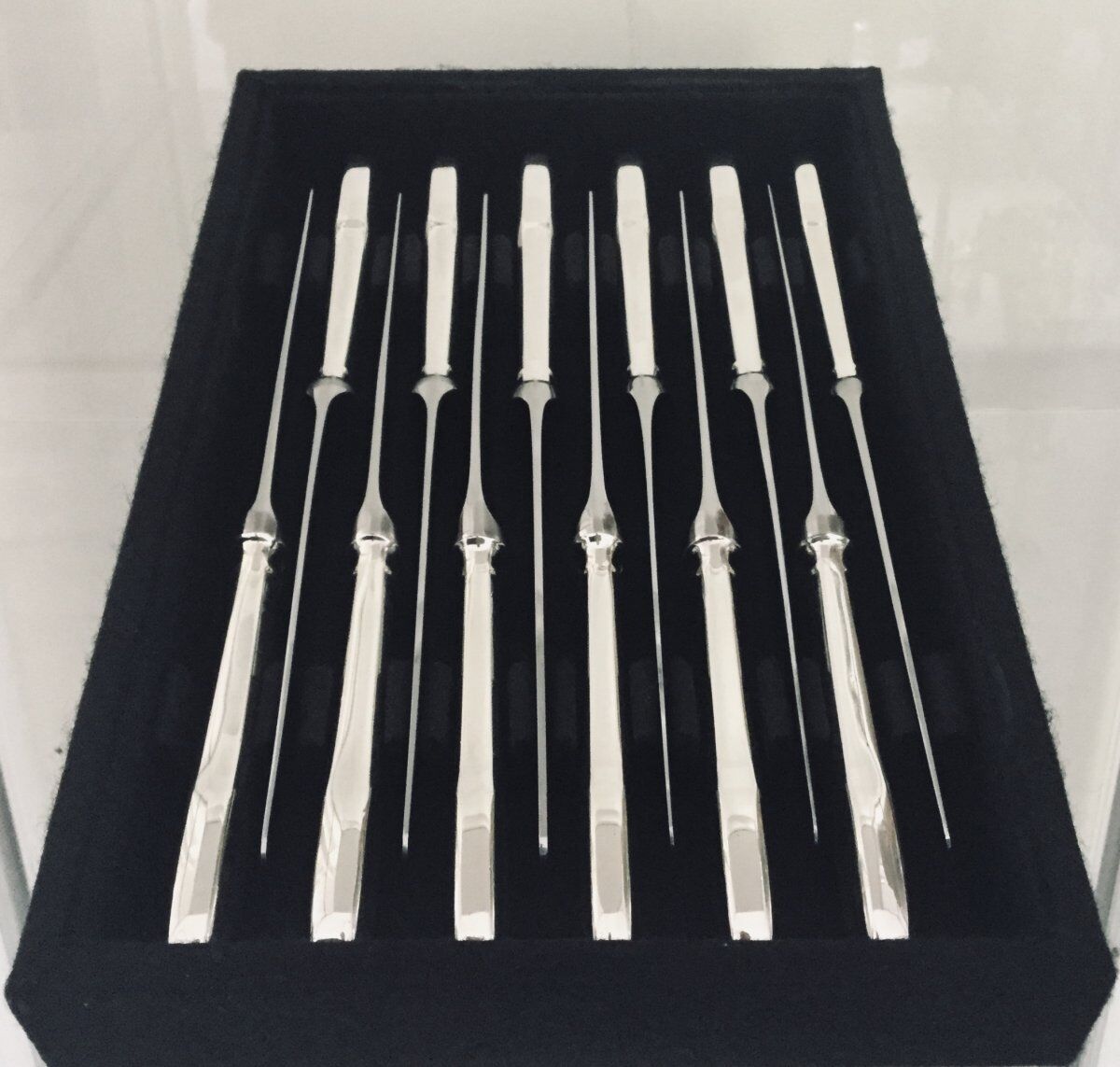 12 entremets christofle cluny knives