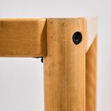 Oak dining table by Lübke