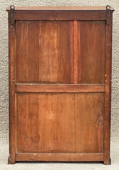 Vitrine en acajou