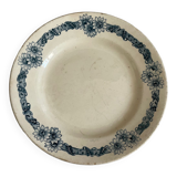 Hollow plate 1900 Terre de Fer B.H.V. Denise Longchamp