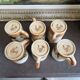 Set of 6 mugs in stoneware workshop of the dove 50s