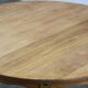 Vintage Danish Modern Oak Round Table, H. Kjærnulf style, 1960s