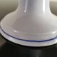 Old earthenware compote bowl L'Amandinoise St Amand France
