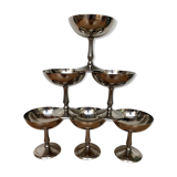 Set of 6 ice cream cups