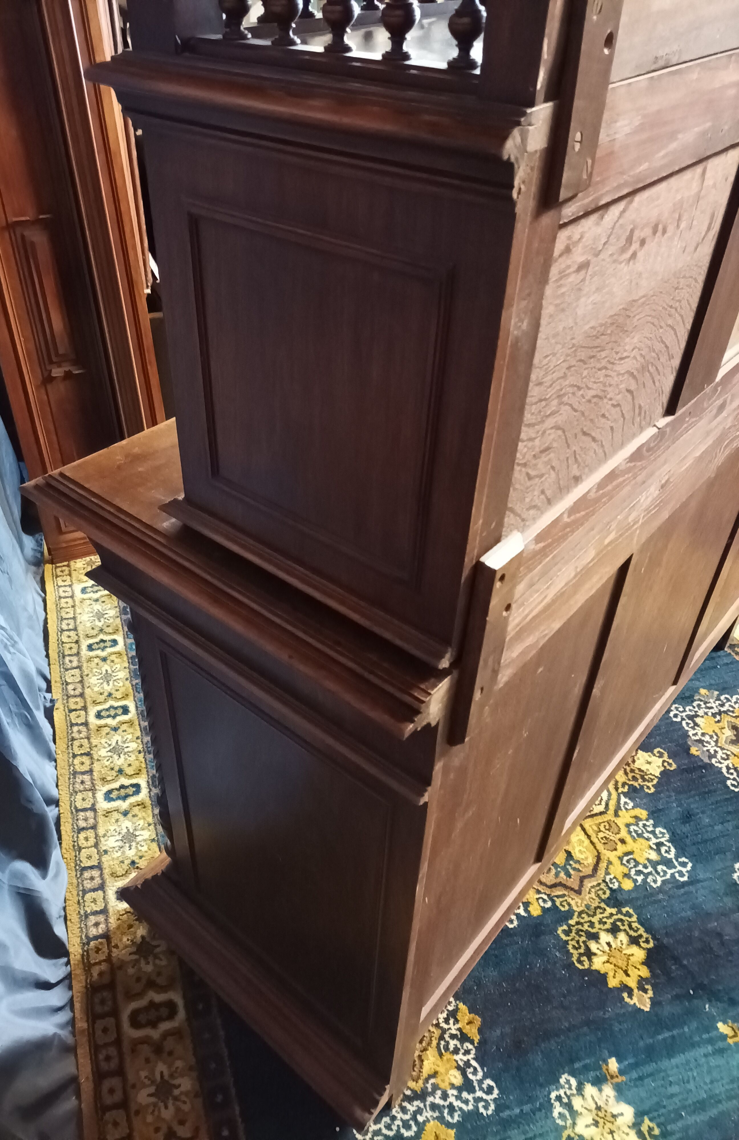 Renaissance walnut sideboard