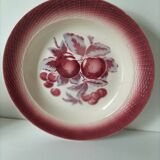 Vintage K&G Lunéville platter – “Red Fruits” design – 1930s/40s