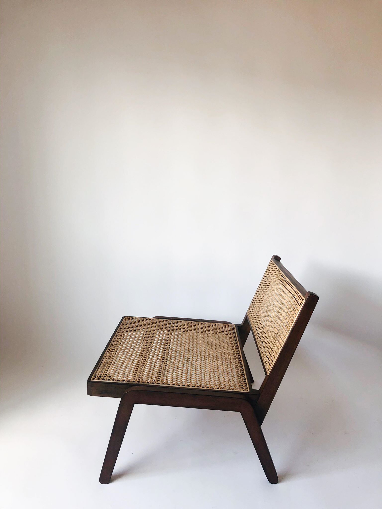 Chair in caning