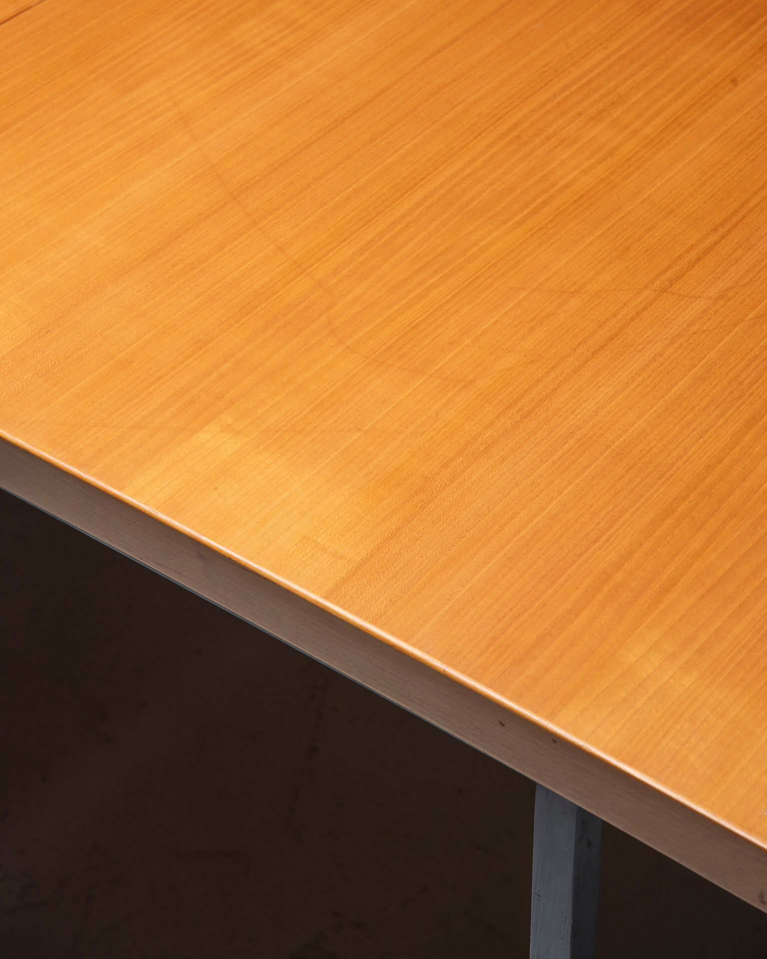 'No. 413' Extendable Dining Table in ash wood, Fred Ruf for Knoll Int., 1960's