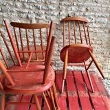 Set of 4 vintage 1960's scandinavian