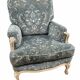 Set of 4 Louis XV cottage Provence armchairs