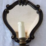 Pair of mirror wall lights