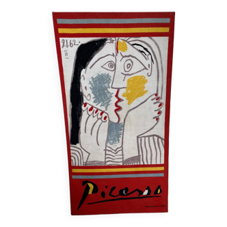 Picasso canvas fabric on XXL wood