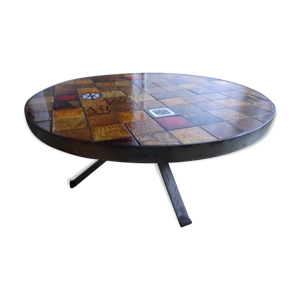 table céramique et piètement