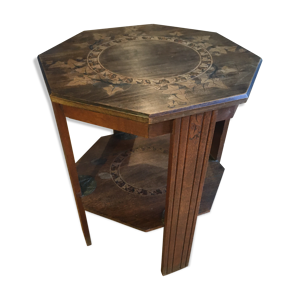 Table octogonale guéridon