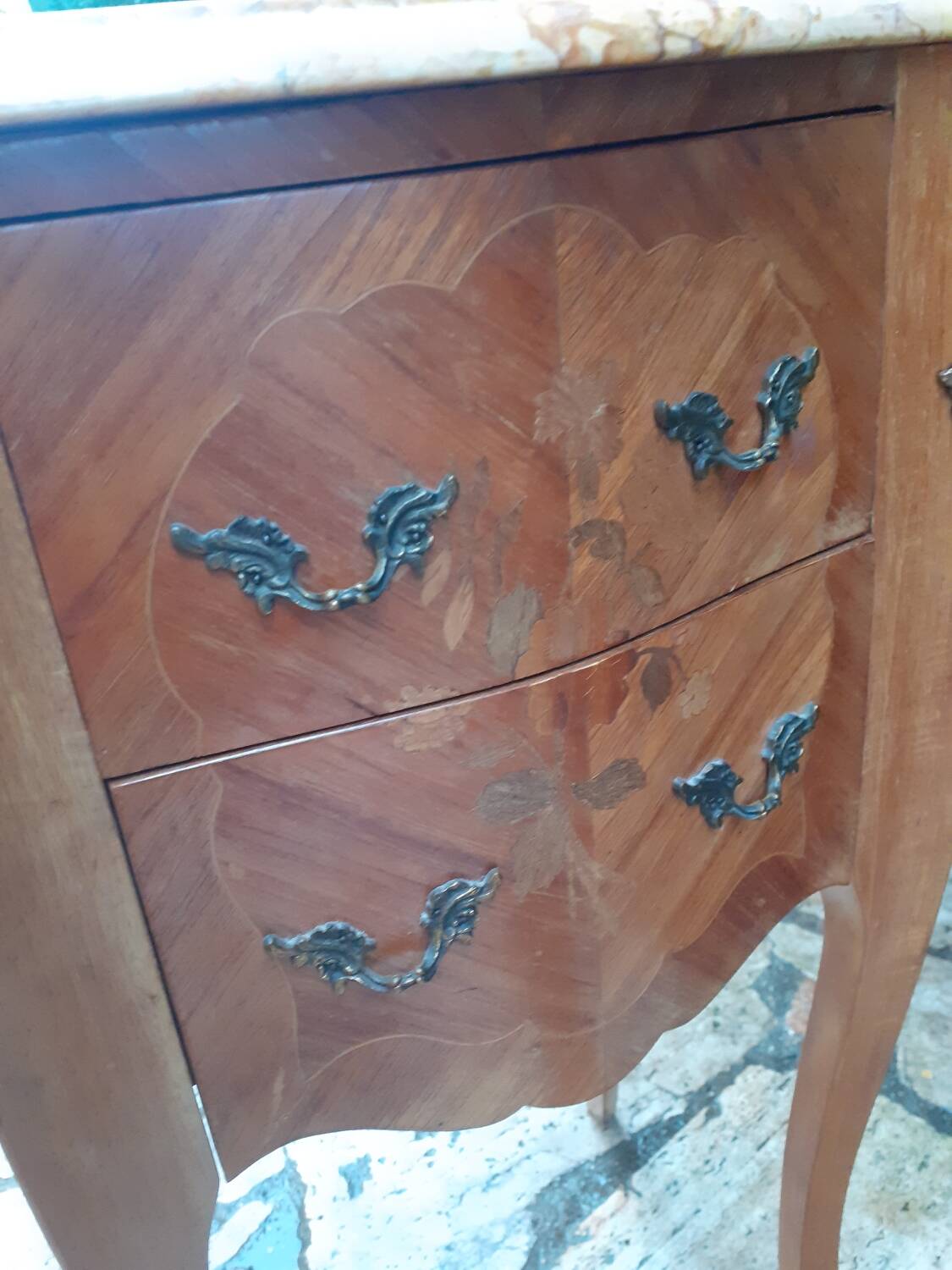 Louis XV bedside table