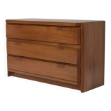Elm wood chest of drawers by Luigi Gorgoni