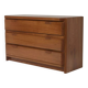 Elm wood chest of drawers by Luigi Gorgoni