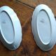 2 porcelain raviers on the golden edge of Limoges Bernardaud