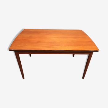 Table haute design scandinave rallonges 1950.